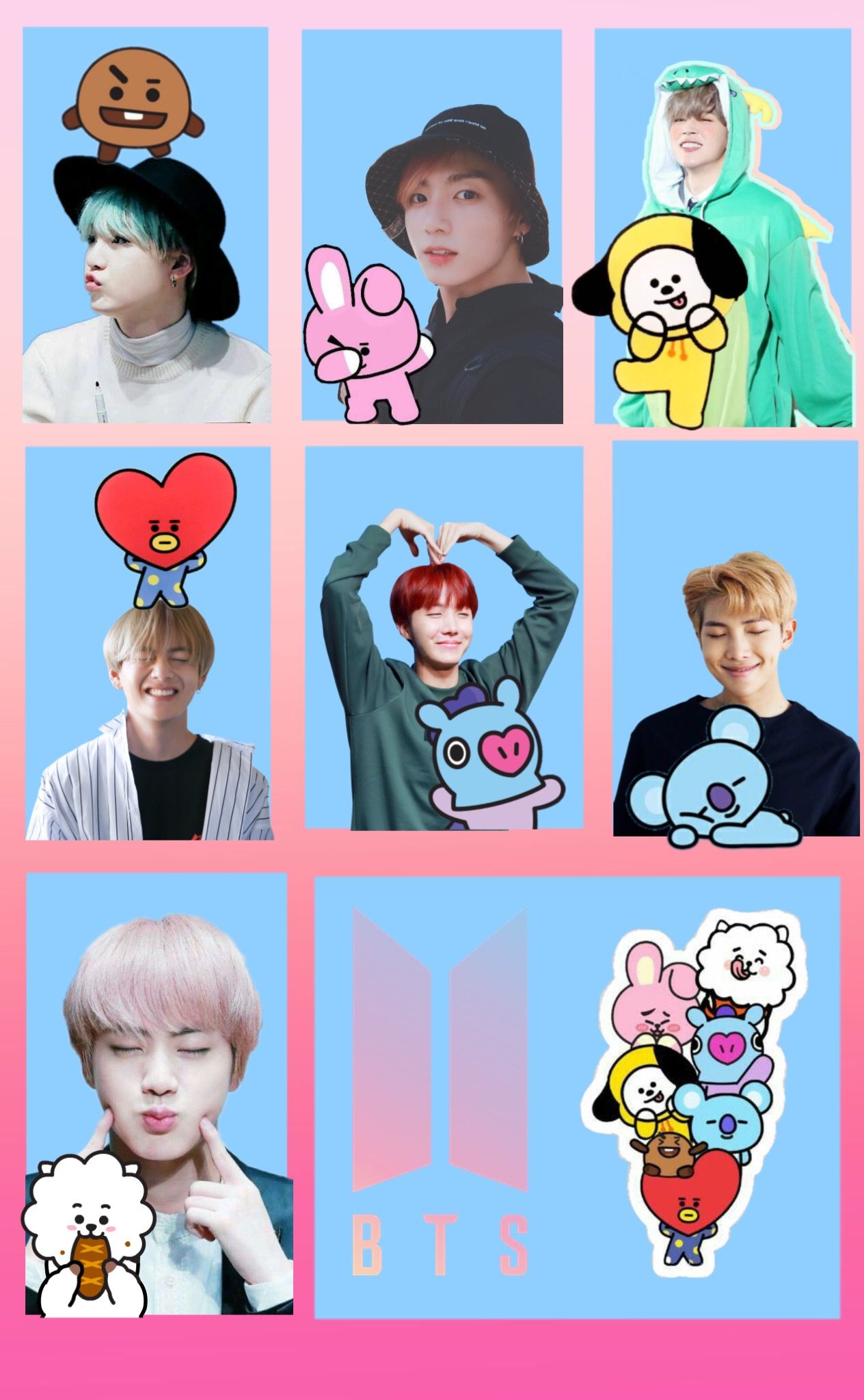 Detail Gambar Bt21 Dan Bts Nomer 3