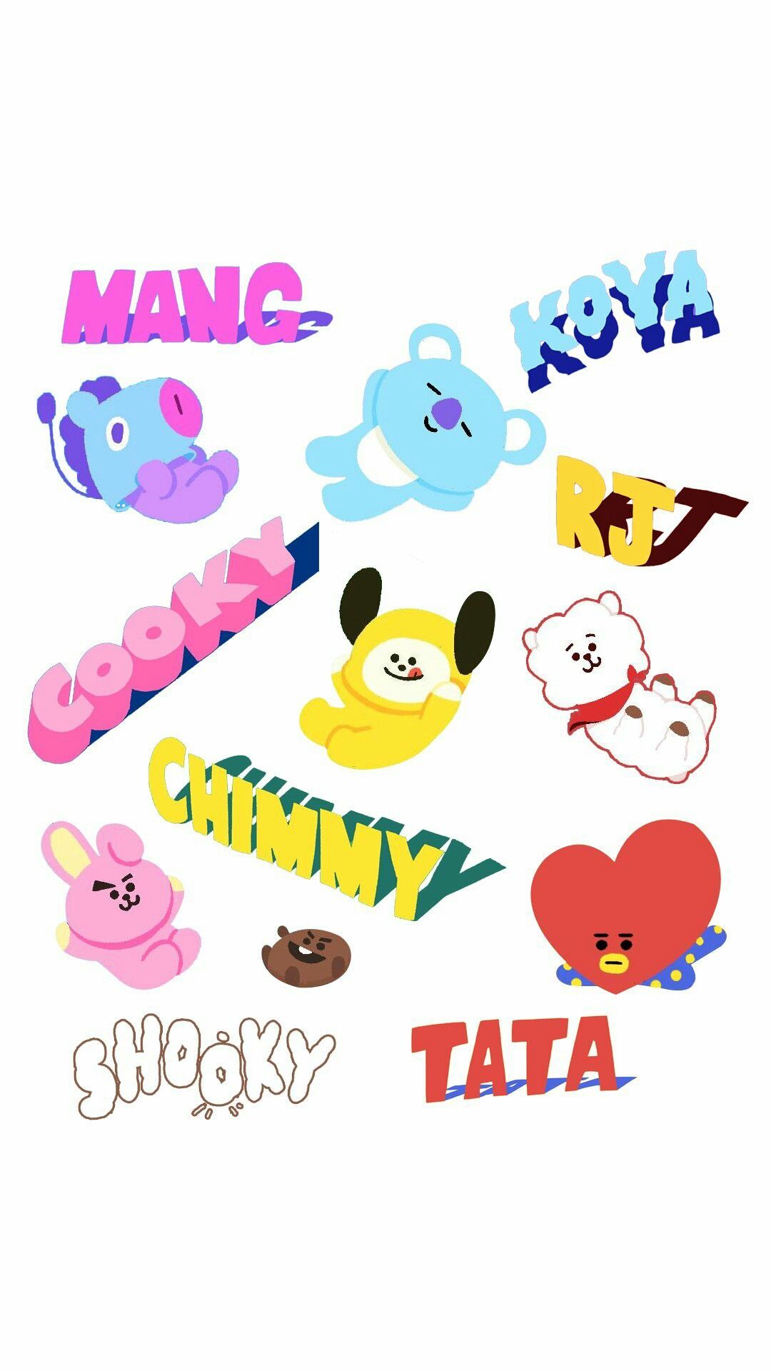 Detail Gambar Bt21 Dan Bts Nomer 33