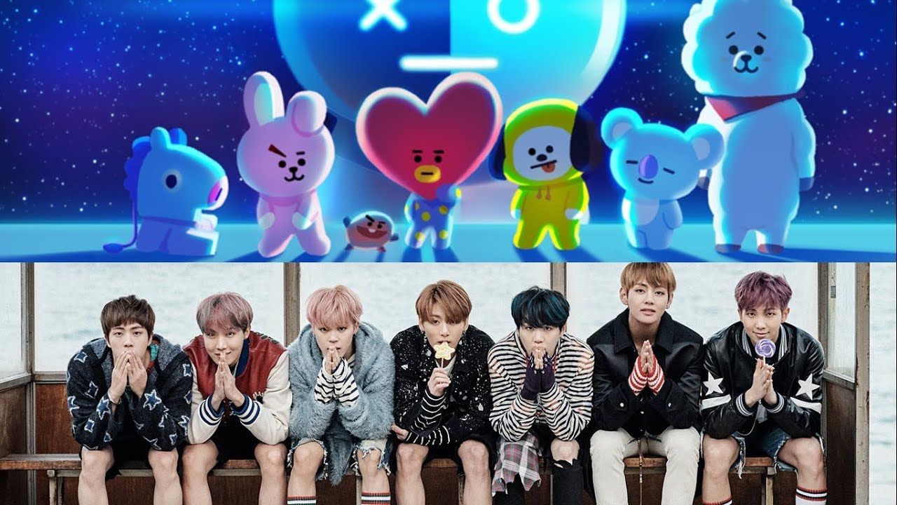 Detail Gambar Bt21 Dan Bts Nomer 51