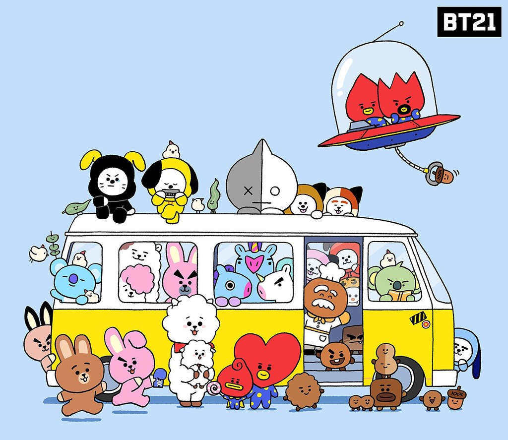 Detail Gambar Bt21 Dan Nama Nomer 54