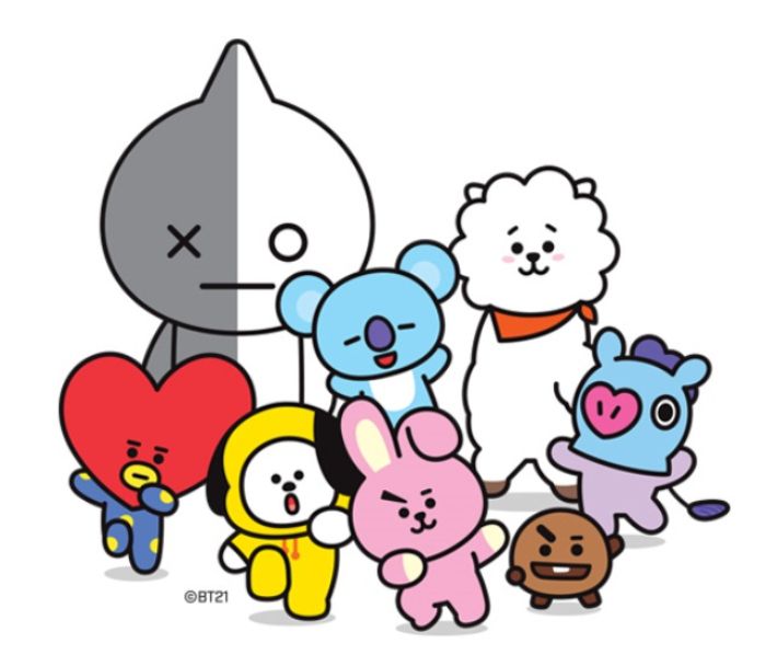 Detail Gambar Bt21 Dan Namanya Nomer 54