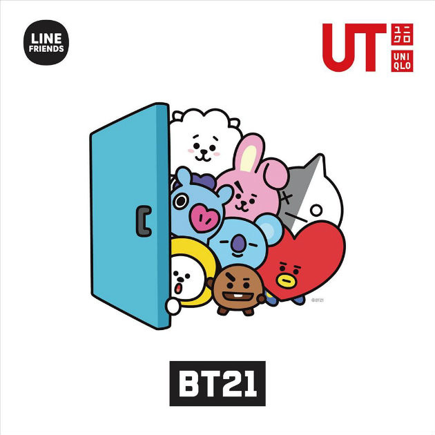 Detail Gambar Bt21 Hitam Putih Nomer 11