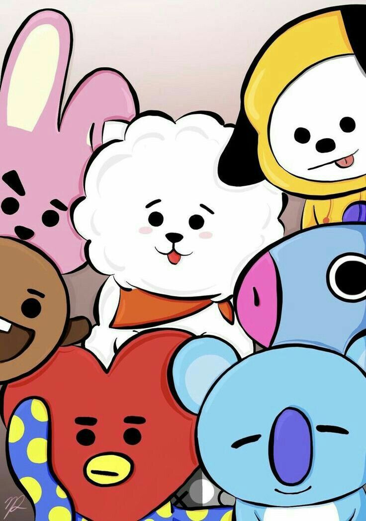 Gambar Bt21 Yang Mudah Digambar - KibrisPDR