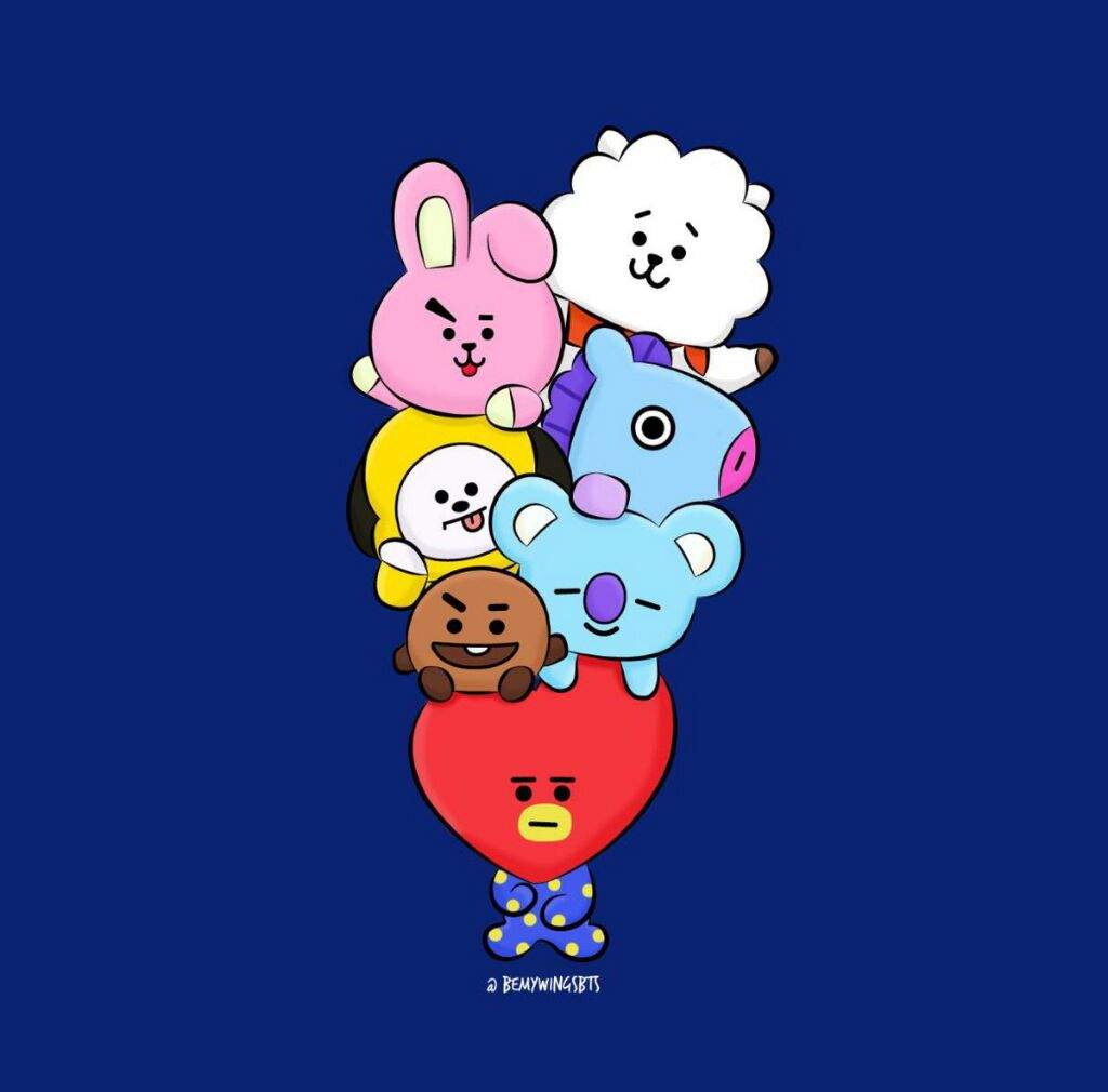 Detail Gambar Bt21 Yang Mudah Digambar Nomer 2