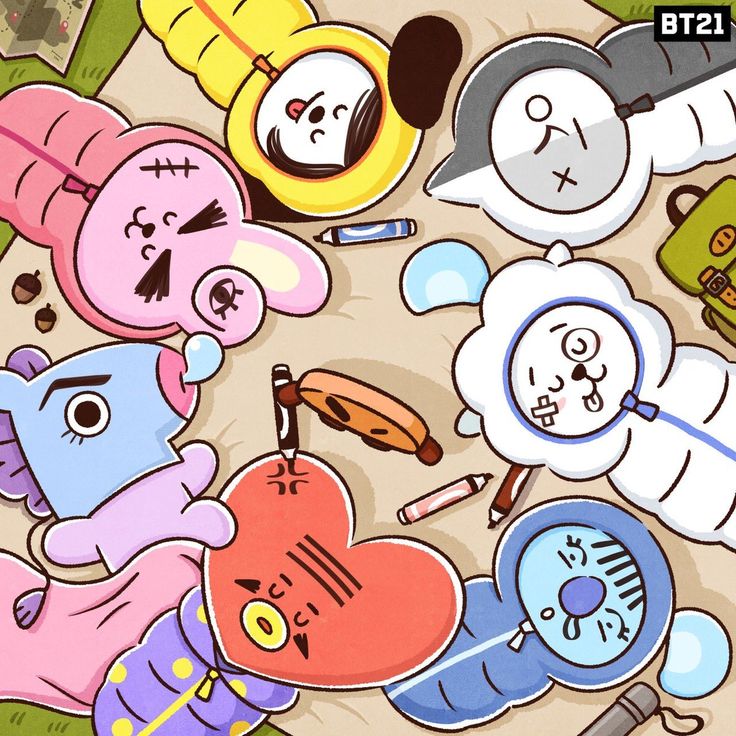 Download Gambar Bts 21 Kartun Nomer 51