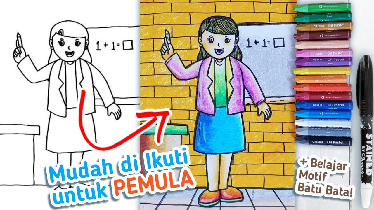 Detail Gambar Bu Guru Mengajar Nomer 15