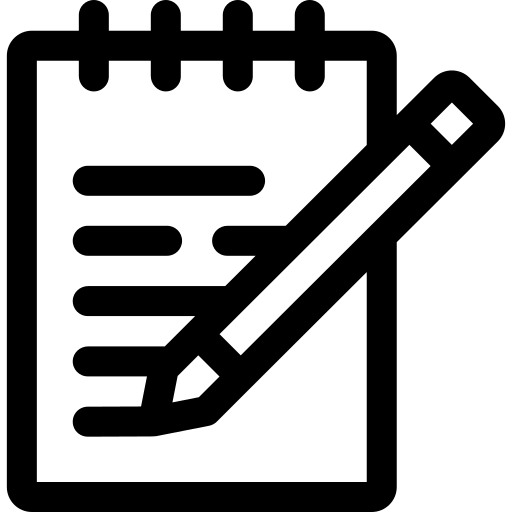 Detail Notizen Icon Nomer 9