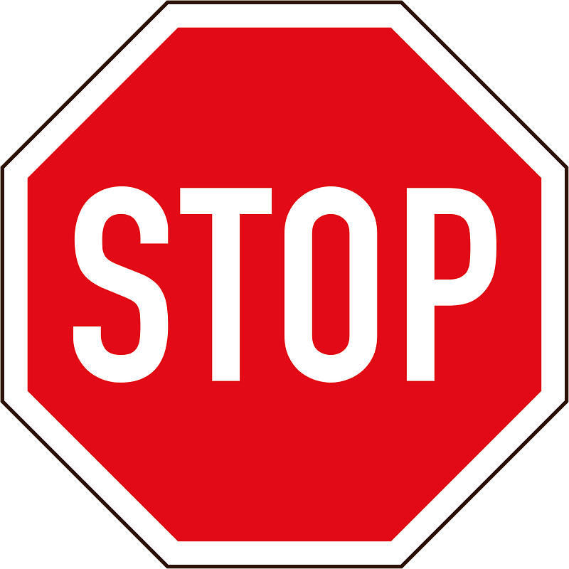 South Africa Stop Sign - KibrisPDR