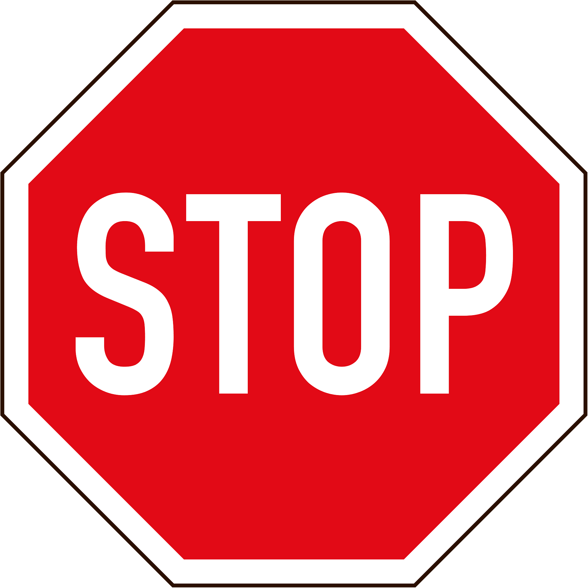 Detail South Africa Stop Sign Nomer 2