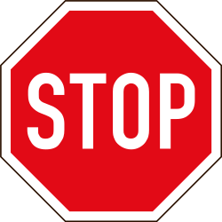 Detail South Africa Stop Sign Nomer 3