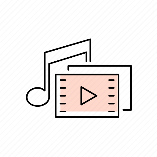 Detail Video Audio Icon Nomer 10