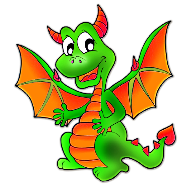 Detail Cartoon Drache Nomer 3
