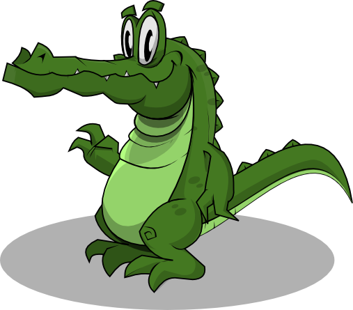 Detail Clipart Krokodil Nomer 12