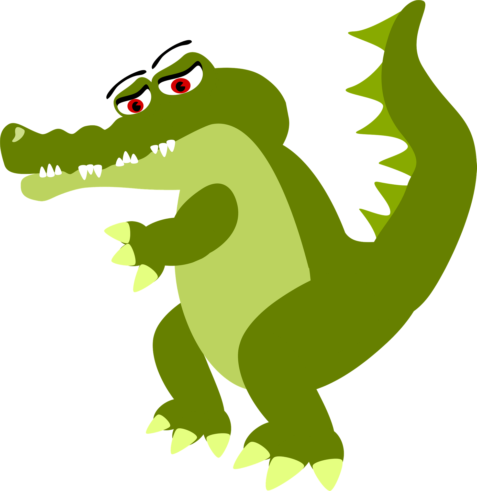 Detail Clipart Krokodil Nomer 18