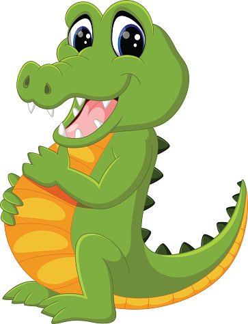 Detail Clipart Krokodil Nomer 20