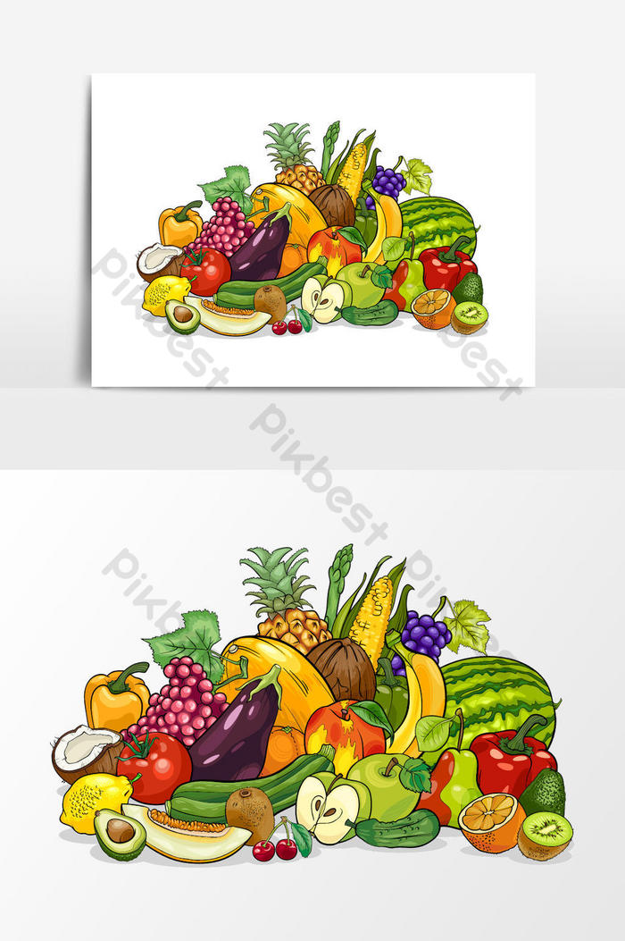 Detail Gambar Buah Buahan Dan Sayur Sayuran Nomer 50