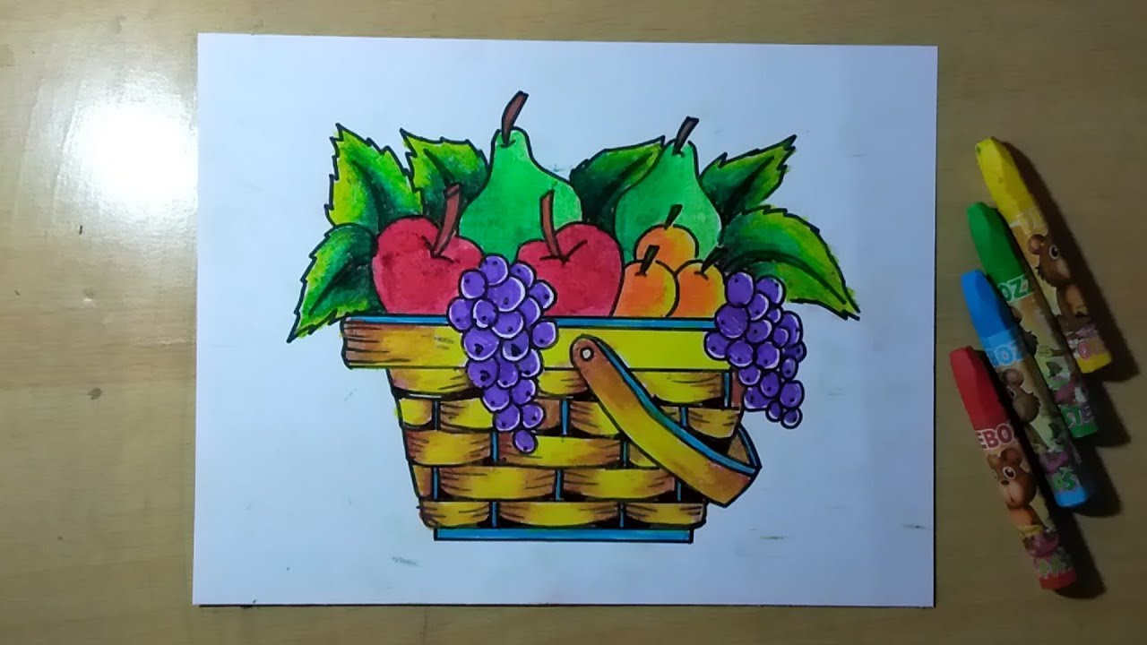 Detail Gambar Buah Buahan Di Dalam Keranjang Nomer 13