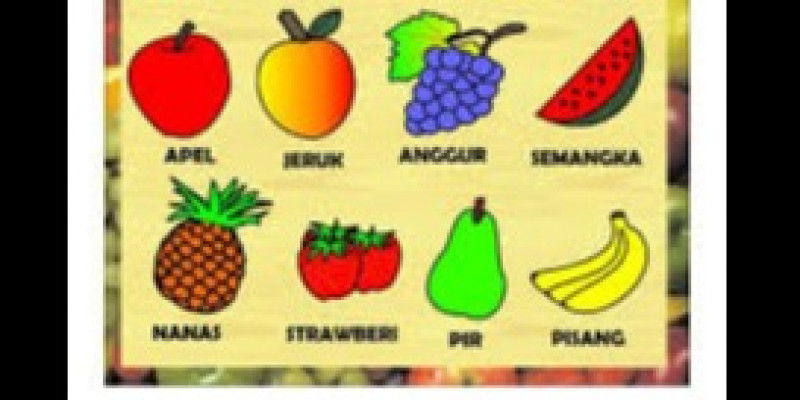 Detail Gambar Buah Buahan Kelas 2 Sd Nomer 11