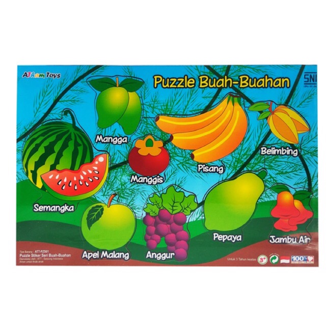 Download Gambar Buah Buahan Puzzle Nomer 7