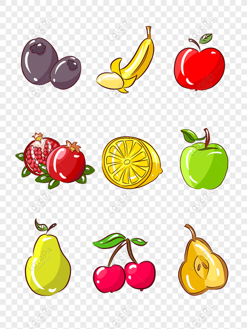 Detail Gambar Buah Kartun Png Nomer 10