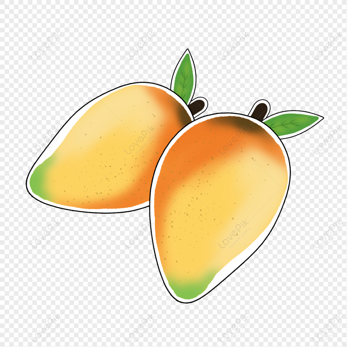 Detail Gambar Buah Mangga Dengan Corel Nomer 33