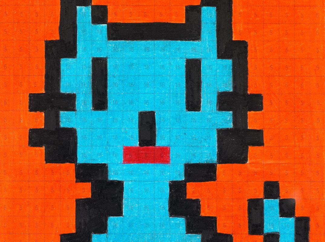 Pixel Bilder Einfach - KibrisPDR