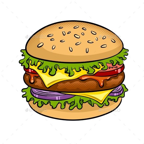 Detail Burger Comic Nomer 2