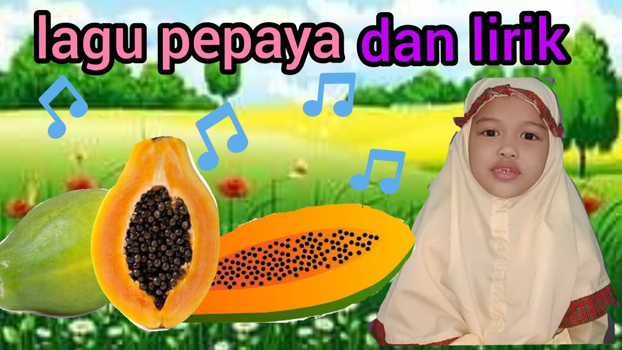 Detail Gambar Buah Pepaya Untuk Anak Tk Nomer 33