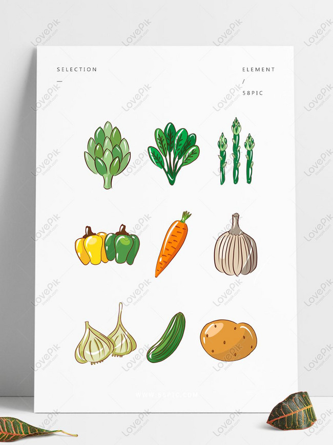 Detail Gambar Buah Sayur Ilustrasi Gambar Buah Dan Sayur Kartun Nomer 20