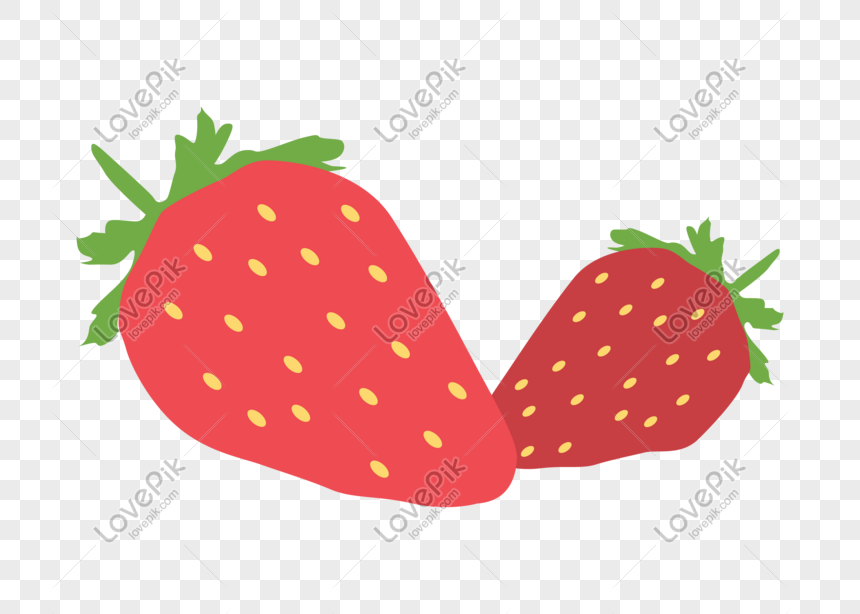 Detail Gambar Buah Stroberi Kartun Nomer 15