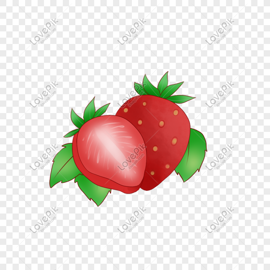 Detail Gambar Buah Stroberi Kartun Nomer 22
