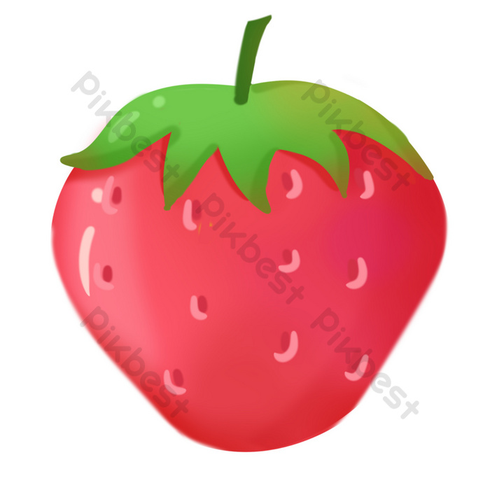 Detail Gambar Buah Stroberi Kartun Nomer 24
