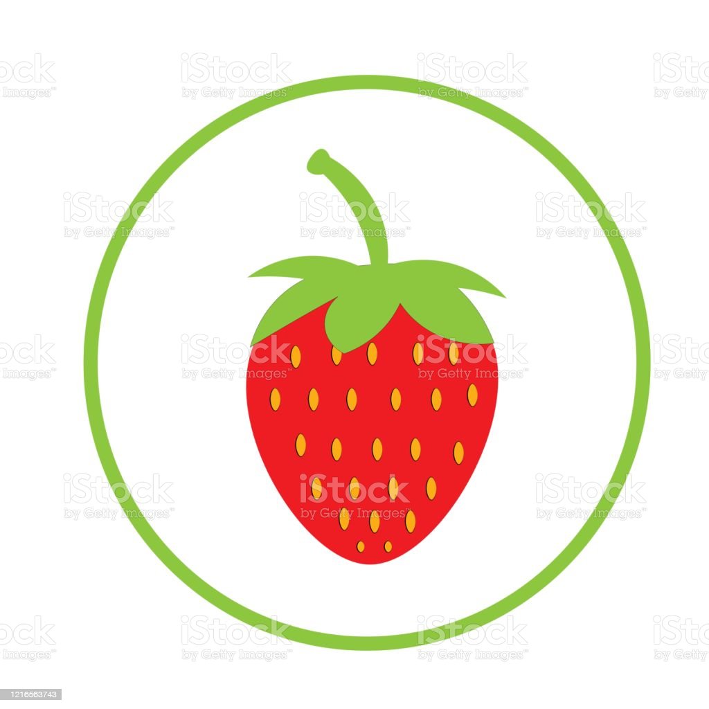 Detail Gambar Buah Stroberi Kartun Nomer 27