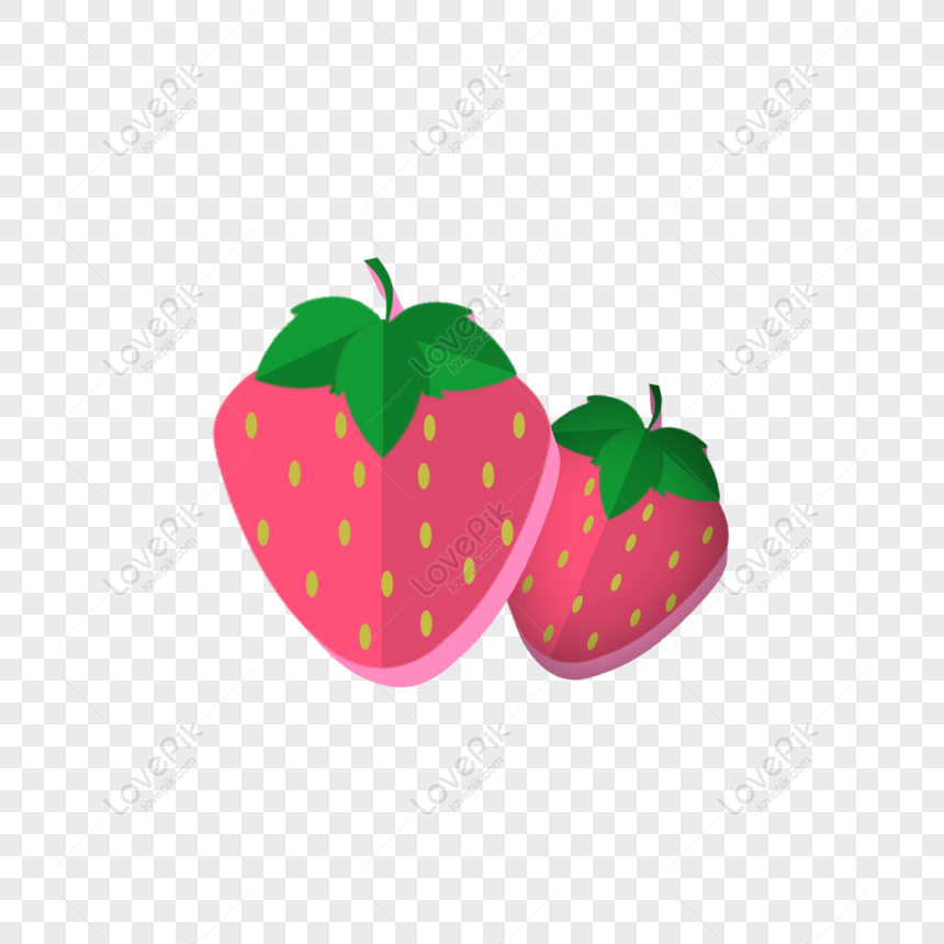 Detail Gambar Buah Stroberi Kartun Nomer 32