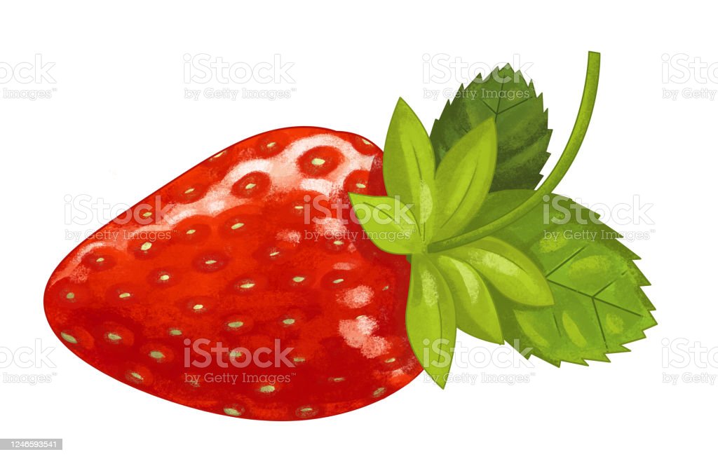 Detail Gambar Buah Stroberi Kartun Nomer 33