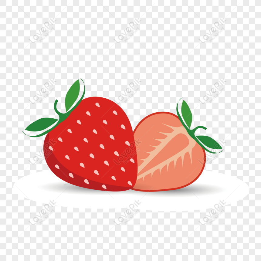 Detail Gambar Buah Stroberi Kartun Nomer 43