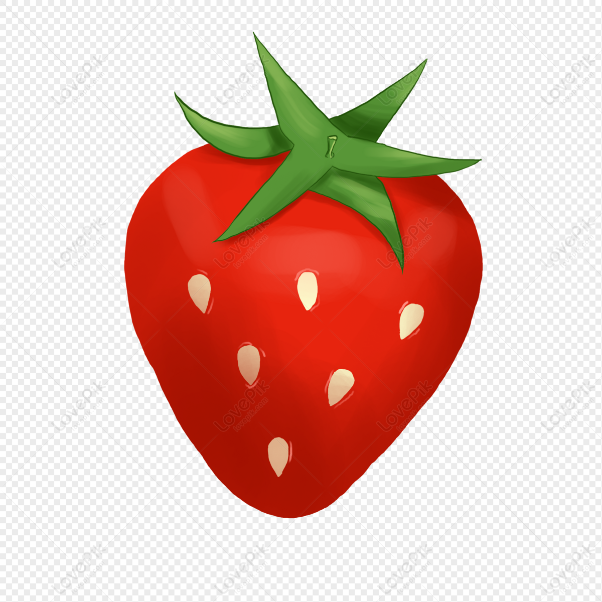Detail Gambar Buah Stroberi Kartun Nomer 47