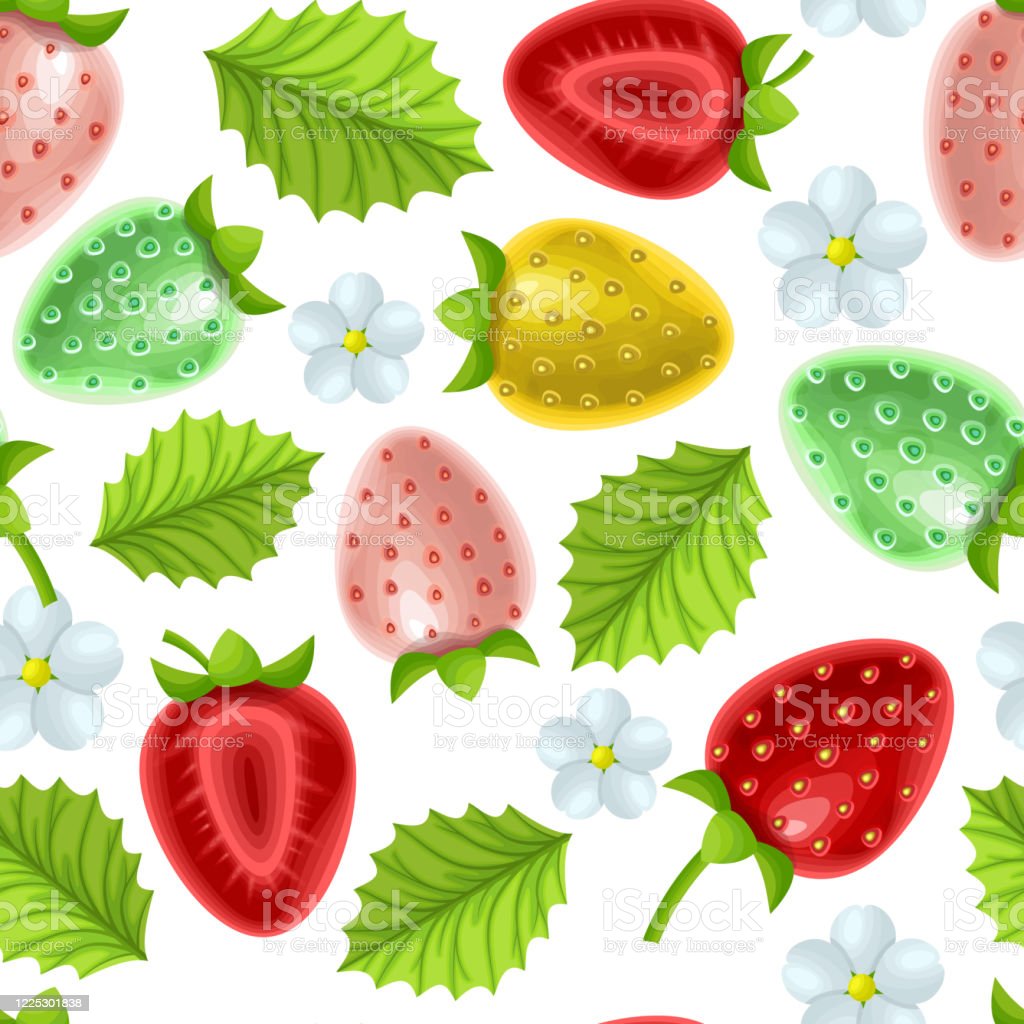 Detail Gambar Buah Stroberi Kartun Nomer 50