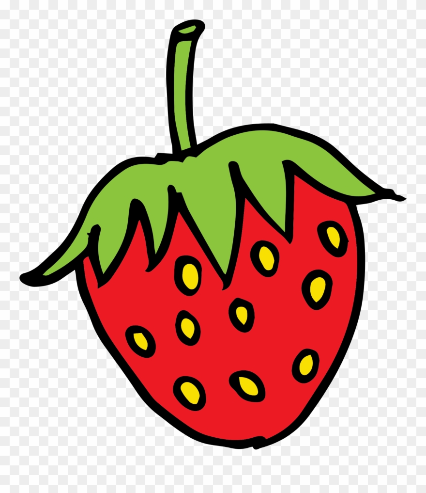 Detail Gambar Buah Stroberi Kartun Nomer 5