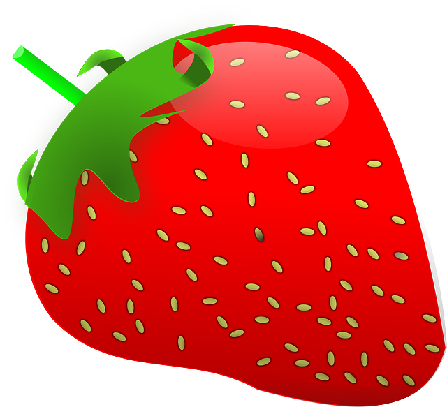 Detail Gambar Buah Stroberi Kartun Nomer 6