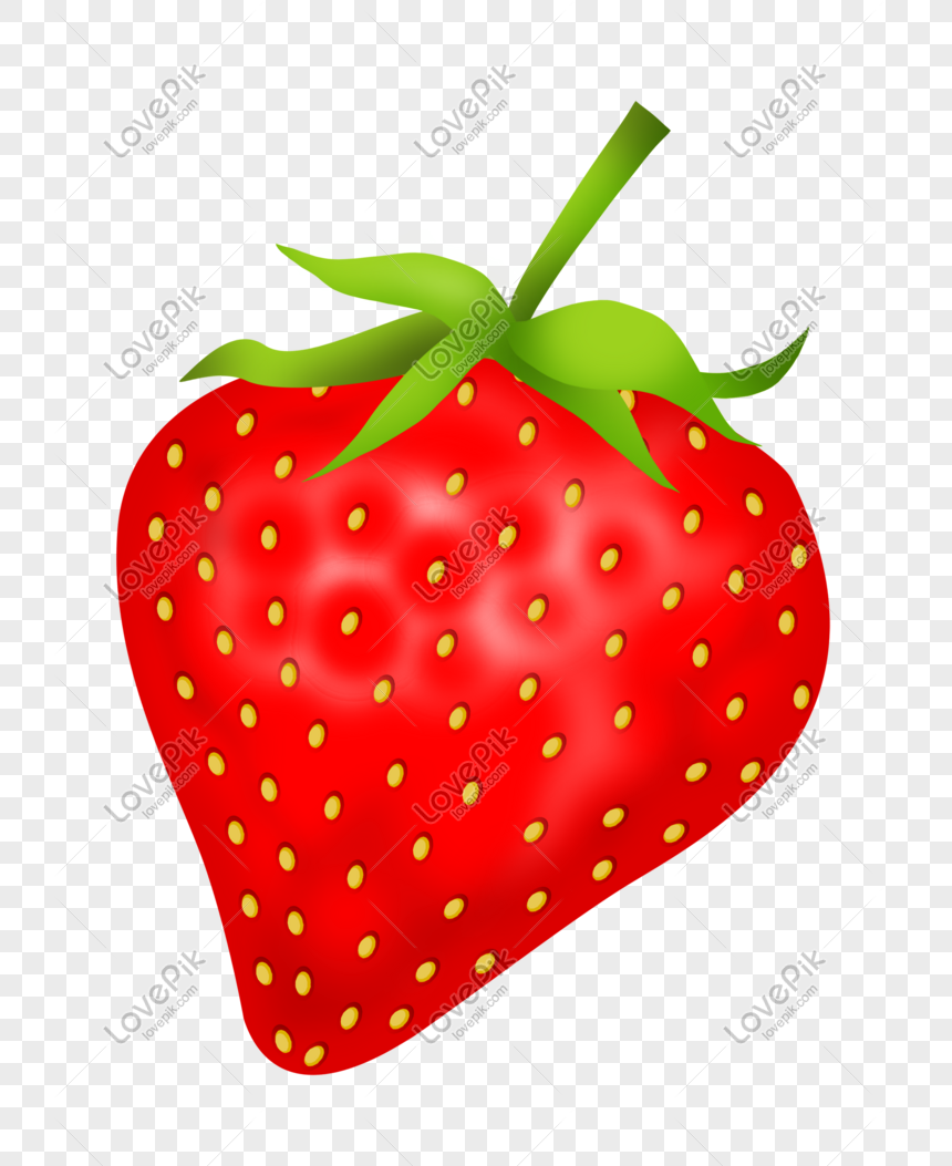 Detail Gambar Buah Stroberi Kartun Nomer 7