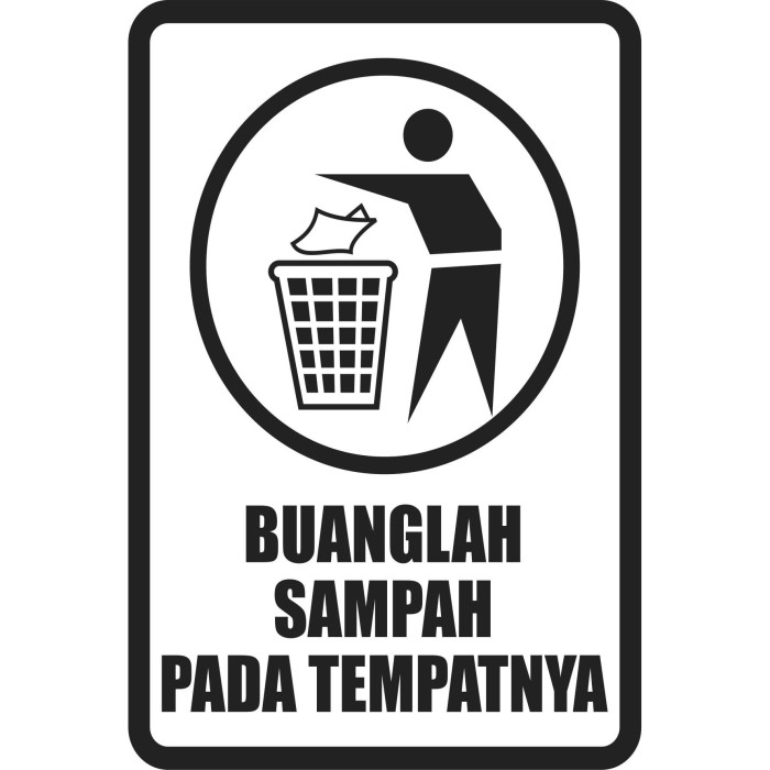 Detail Gambar Buang Lah Sampah Pada Tempatnya Nomer 9