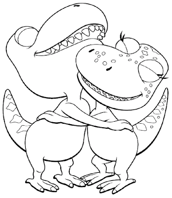 Detail Gambar Buat Mewarnai Dinosaurus Nomer 21