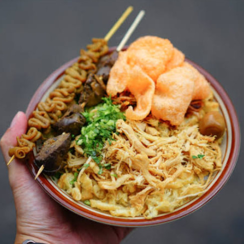 Detail Gambar Bubur Ayam Spesial Nomer 5