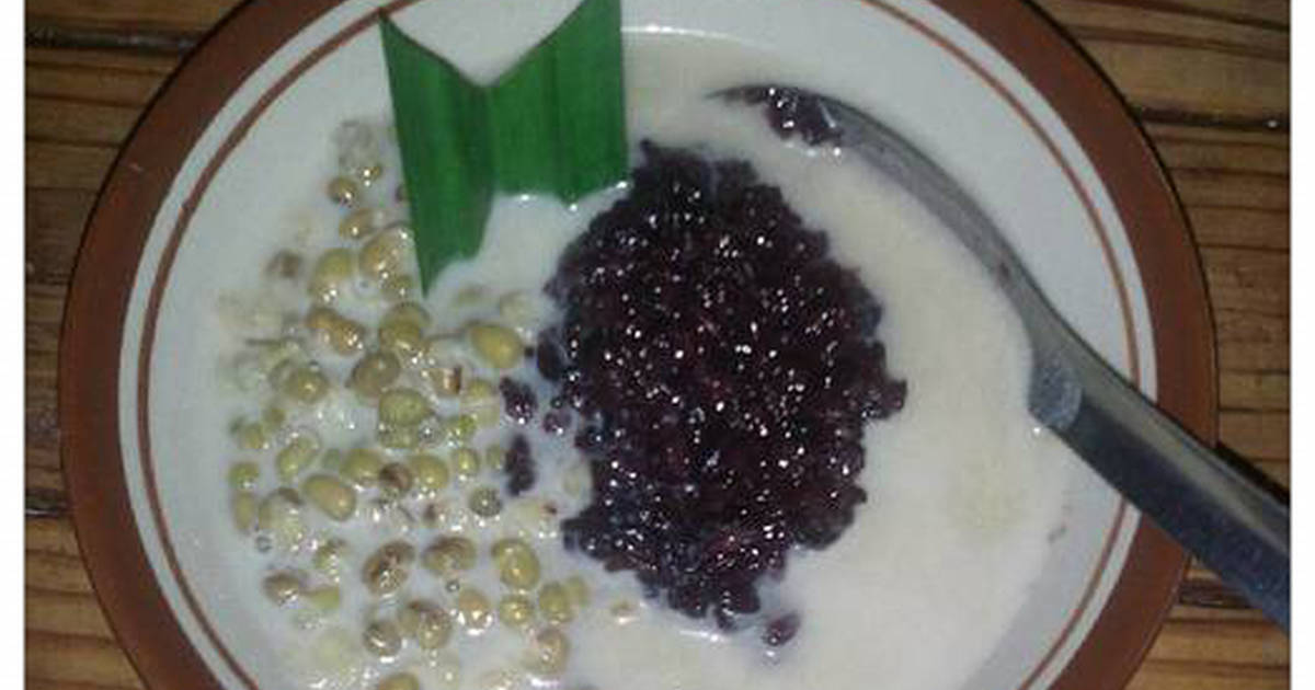 Detail Gambar Bubur Kacang Ijo Ketan Hitam Nomer 16