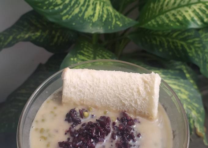 Detail Gambar Bubur Kacang Ijo Ketan Hitam Nomer 5