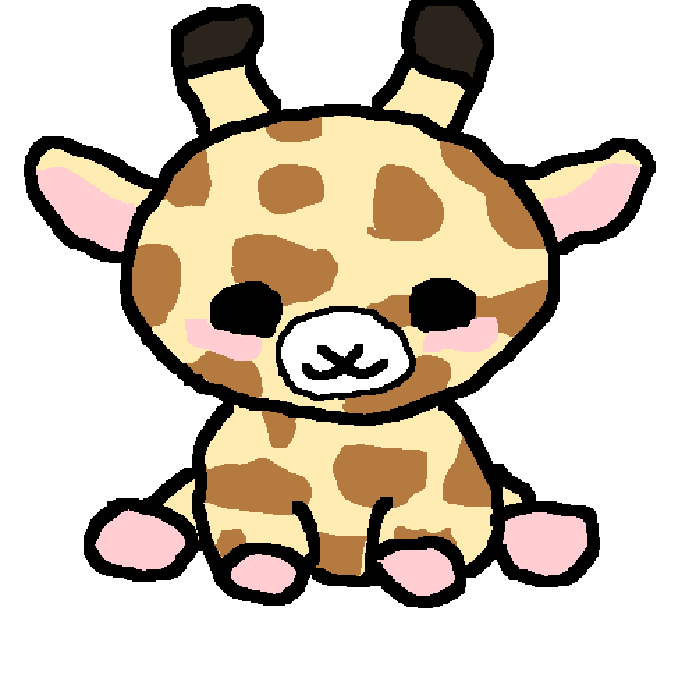 Detail Kawaii Giraffe Nomer 11