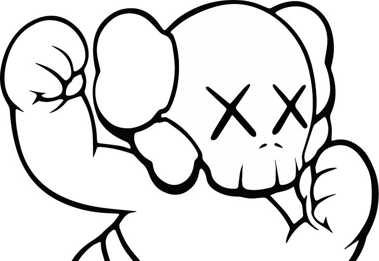 Detail Kaws Drawing Nomer 4