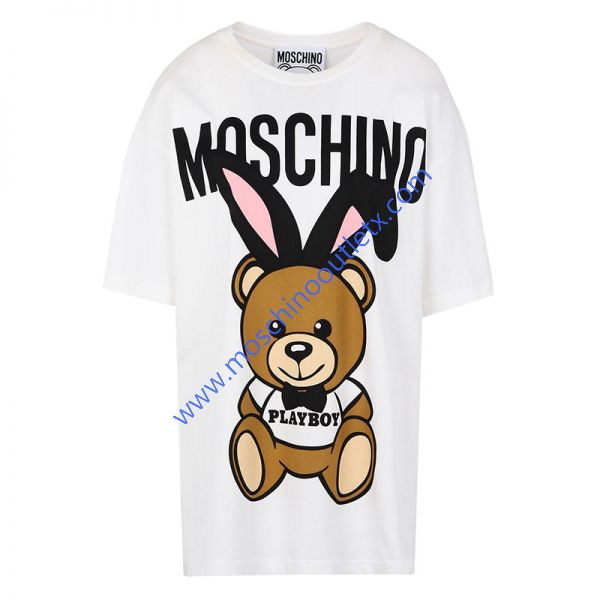 Detail Moschino Shirt Teddy Bear Nomer 7