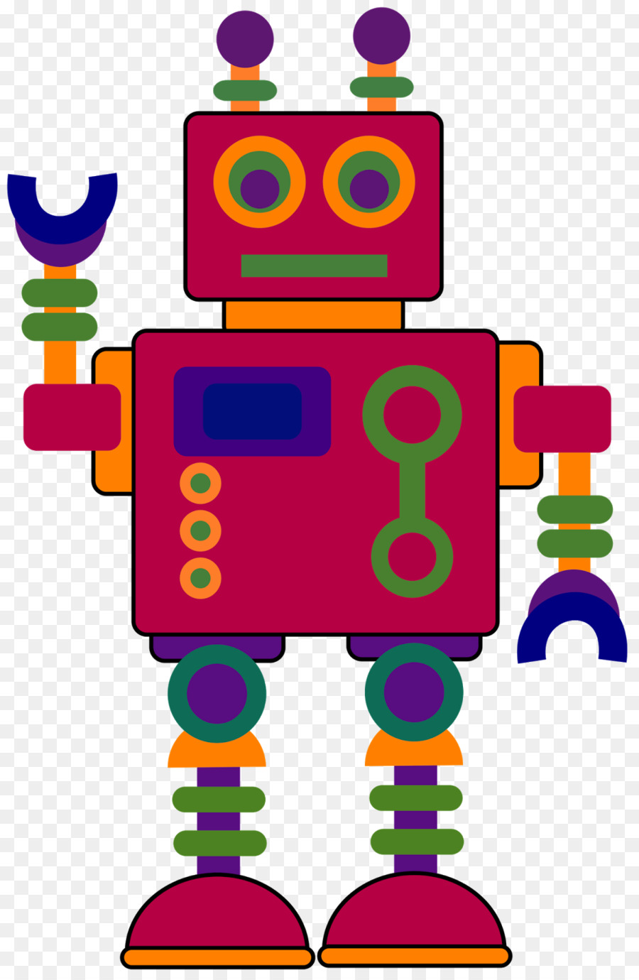 Detail Png Robot Nomer 3